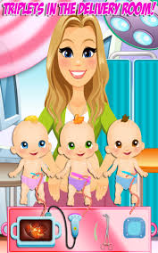 Newborn Triplets - Newborn Baby & Mommy Pregnancy Games FREE - App on Amazon  Appstore
