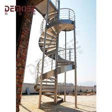 Exterior iron railings for stairs, steps, balconies and porches in our exterior iron railings design galleries, you will find many examples of our custom made to order exterior stair & step railings, balcony railings, porch railings, cable rail systems and glass rail systems. Outdoor Spiral Staircase Design Buy Outdoor Staircase Design External Stair Design Design Of Spiral Stair Product On Alibaba Com