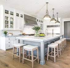 See more ideas about remodel, kitchen remodel, kitchen design. White And Grey Kitchen With Wooden Floor And Large Island Kitchen Cabinets Decor Kitchen Layout Kitchen Island Design