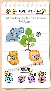 Try the suggestions below or type a new query above. Brain Test Level 352 New Click On The Animals Answer Daze Puzzle