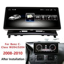 Tesla Vertical Style Android Car Radio For Mercedes Benz 2008 2010 C Class Benz Car Radio Mercedes Benz