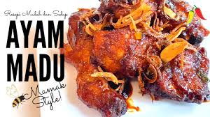 Jom lihat 9 resepi ayam masak merah memang padu habis. Ayam Madu Mamak Style Resepi Mudah Dan Pantas Youtube