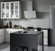 High-Gloss Light Grey Kitchen - METOD Kitchen System - IKEA UK