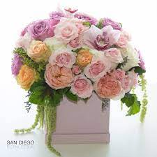 The rowan tree is made of a resilient timber coupled with delicate leaves and white flowers that blossom in the spring. The Pink Lady Luxe Bloom Box In San Diego Ca San Diego Floral Design