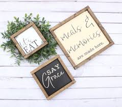◦ square risers are 4 wide x 4 deep x. Rustic Kitchen Wall Decor Mix And Match Kitchen Signs Gray Etsy In 2021 Kitchen Wall Decor Kitchen Signs Rustic Kitchen Wall Decor