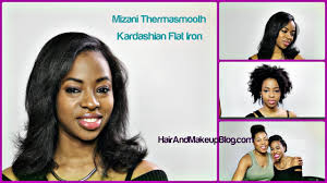 Mizani Thermasmooth Straightener Kardashian Flat Iron Youtube