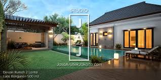 Desain Rumah 2 Lantai Luas 500m2 Ibu Ani Di Jakarta Desain Rumah Arsitek Lantai