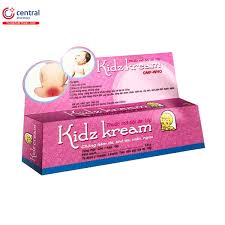 Thuốc mỡ bôi da Kidz Kream 10g giúp điều trị chàm da, nấm da, vảy nến