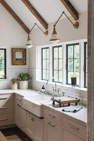 In addition, michigan city, in cabinetry pros can help you give worn or dated cabinets a makeover. Kitchen Wall Sconce Reclaimed Wood Beams Vaulted Ceiling Dark Window Panes Antique Art Silver Cottage Kitchens Reclaimed Wood Beams Rustic Modern Kitchen