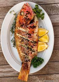 Grilled Whole Red Snapper Oven Grilled Precious Core