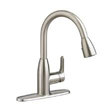 【practical faucet】with the kitchen sink faucet which can exchange hot and cold water easily, you can adjust the water temperature easily as you wish. American Standard Colony Soft 2 Handle Standard Kitchen Faucet With 2 2 Gpm In Polished Chrome 4275 500 002 The Home Depot