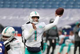 Miami dolphins fans are *quite* happy about the team selecting quarterback tua tagovailoa with the fifth tagovailoa's aqua dolphins men's jersey is the no. Tua Tagovailoa Can T Tell You If You Should Buy His Jersey This Year