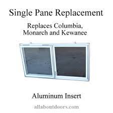 Shield your home from the elements with our big selection of storm and patio windows. Replacement Basement Windows Replacement Window Inserts