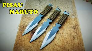 Pisau dapur merupakan salah satu peralatan penting yang harus ada di dapur. Cara Membuat Pisau Lempar Ninja Naruto Youtube