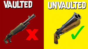 This fortnite season 4 weapons guide covers everything you need to know about the season. Fortnite Chapter 2 Season 5 All Vaulted And Unvaulted Weapons Essentiallysports