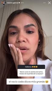 “El vacía cada día es más grande”. Maren García habla de la falta que me  hace su esposo Omar Geles.