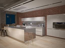 Yeni Parlak Dekton Xgloss Serisinden Blaze Rengi Tezgah Cuisine Moderne Cuisine Condo Cuisine Contemporaine