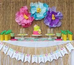 Not only is this a creative way to do things but it is also very affordable. Kara S Party Ideas Hawaiian 2nd Birthday Party