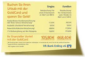 Mehr dazu bei ihrer vr bank mecklenburg eg. Vr Bank Erding Eg Goldcard