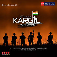 Let S Remember The Brave Heroes And Martyrs Of The Kargil War Kargil Vijay Divas Realtag Livetheblue Kargil War Independence Day Poster Indian Army Quotes