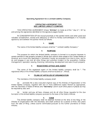 Texas series llc operating agreement with asset protection provisions template.a series llc, formed under texas law, is an llc that provides in its governing documents for the establishment of a series of members, managers, membership interests, or assets that have separate rights, obligations and liabilities and business purposes from the general llc. Operating Agreement Example For Llcs Free Download