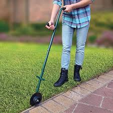 Tips, tricks, techniques and more! Buzzbuckkie Manual Lawn Edger Rotary Trimmer Handle Single Wheel Turf Trim Amp Edge Grass Buy Online In Japan At Desertcart Jp Productid 66309515