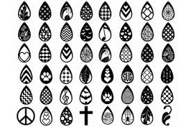 Download 100 Earrings Svg Earring Mega Bundle Svg Files