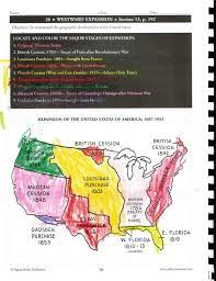 1607 1853 Expansion Of The Us Cc Cycle 3 Social Studies Middle School Homeschool History