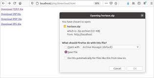 Each url is an excel file. How To Download A File In Php
