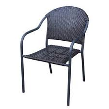 Don't miss out on end of summer deal. Style Selections Pelham Bay Black Wicker Stackable Metal Stationary Dining Chair S With No Fabric Woven Seat Lowes Com Outdoor Dining Chairs Stackable Dining Chairs Patio Dining Chairs