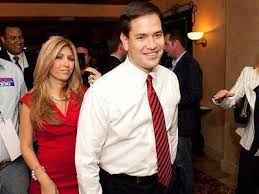 Résultat de recherche d'images pour "marco rubio with wife"