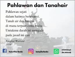 Koleksi sajak sajak merdeka rabu, ogos 21, 2013 unknown oleh dato' usman awang dato' usman awang (12 julai 1929 29 november 2001) adalah seorang sasterawan negara malaysia yang dikurniakan gelaran tersebut pada tahun 1983. Kata Pilar Books On Twitter Hari Ini Admin Nak Belanja Puisi Merdeka Lah Sikit Puisinya Ringkas Tapi Ia Cukup Bermakna Short Simple And Sweet Https T Co Zgclgx6ly2