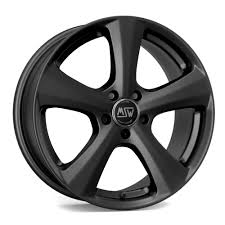 Ideal zum anpassen, reparieren oder lackieren die felgen. Msw 19 Felgen Matt Black In 17 Zoll Felgenshop De