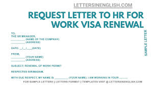 Fingerprinting services for australian visa applications aren't available at kiwibank branches or police stations. Letter To Hr For Work Visa Renewal How To Renew Work Visa Youtube
