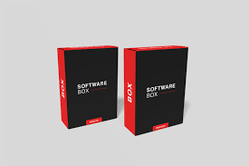 Download Free Realistic Software Box Mockup Set Free Package Mockups
