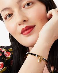 Buy KATE SPADE Lock & Spade Charm Bangle
