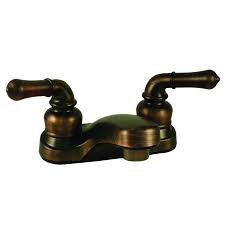 They have handles for both a cold and. Oil Rubbed Bronze Rv Mobile Home Bathroom Faucet With Teapot Handles