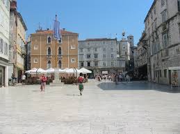 With the former gothic town hall building in its center, Split Foter Narodni Trg Pjaca Mapio Net