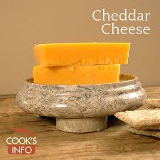 The first reference to cheddar comes. Cheddar Cheese Cooksinfo