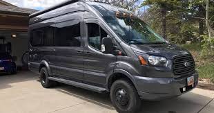 Ford Transit 350 Hd Lift Kit Front Rear Ford Transit Ford Transit Camper Ford Transit Camper Conversion