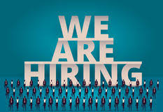 To this end, hiring managers typically partner with staff in the human resources. Business Hiring Concept Hr Manager Hiring Employee Or Workers For Job Recruiting Staff Or Personnel In Company Stock Vector Illustration Of Qualification Resume 89312908