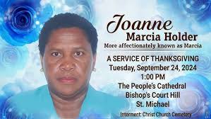 A Service of Celebration for the Life of Joanne Holder