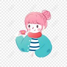 Aneka gambar kartun lucu emo meme animasi korea gambar love cinta romantis. Free Korean Cartoon Cute Girl Drinking Coffee Can Be Commercia Png Psd Image Download Lovepik