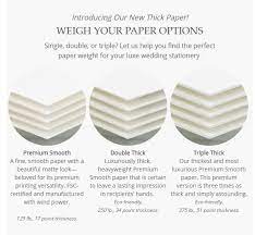 Weigh Your Paper Options Now Offering Single Double And Triple Thickness For Wedding Invitations Modern Wedding Invitations Traditional Wedding Invitations