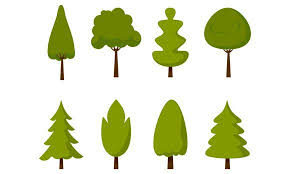 Download Tree Cartoon Park Forest Logo Vector Ill Graphic By Deemka Studio Creative Fabrica In 2020 Forest Logo Vector Logo Cartoon Park SVG Cut Files