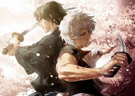 High quality hd pictures wallpapers. Pictures Gintama Sabre Warriors Young Man Sakata Gintoki Katsura