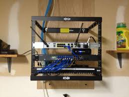 Underneath the plaster, break, cut, or pry back the lath strips along your. My Home Rack Prior To Selling Our House Imgur Network Rack Home Tech Home Network Rack