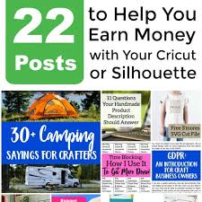 Ideally, you should be working on it every day. 22 Must Read Posts To Earn Money With Your Silhouette Or Cricut Cutting For Business