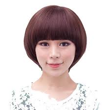 Mushroom top haircut | short hairstyle 2013. Short Synthetic Full Bang Wigs Mushroom Hairstyle 3 Colors Available 1094594 2020 15 59