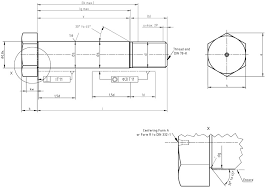 Din 609 Hexagon Fits Bolts With Long Thread